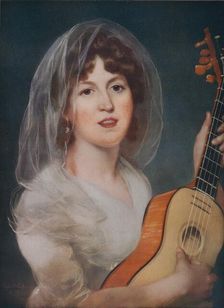 Elizabeth Bannister 1799. Artist: John Russell