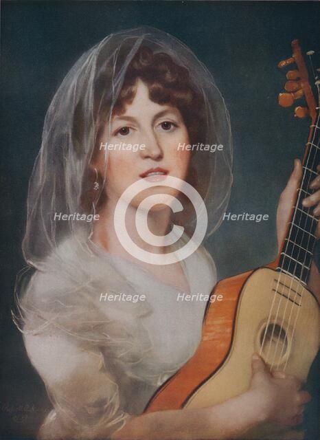 'Elizabeth Bannister',1799. Artist: John Russell.