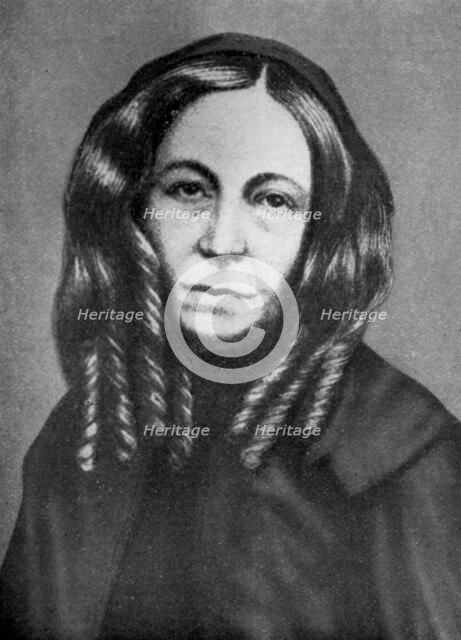 Elizabeth Barrett Browning (1806-1861), English poet, 1926. Artist: Unknown