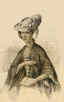 Elizabeth Brownrigg, Executed for Cruelty & Murder 1822. Creator: Robert Cooper