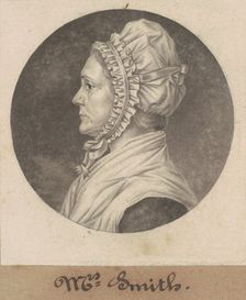 Elizabeth Custis Teackle Smith, 1803. Creator: Charles Balthazar Julien Févret de Saint-Mémin