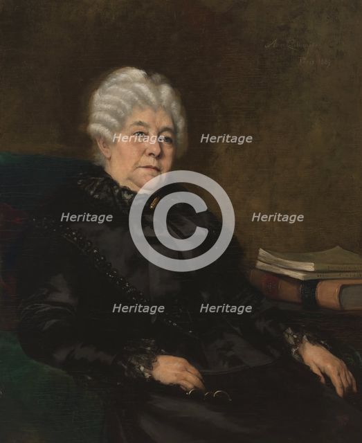 Elizabeth Cady Stanton, 1889. Creator: Anna Elizabeth Klumpke.