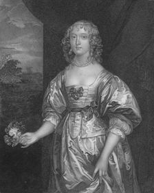 Elizabeth Cecil, Countess of Devonshire c1640, (early-mid 19th century). Creator: Unknown