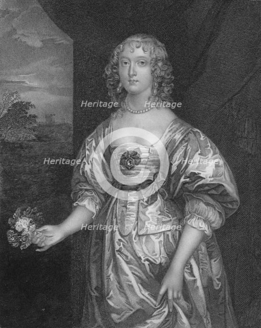 'Elizabeth Cecil, Countess of Devonshire', c1640, (early-mid 19th century).  Creator: Unknown.
