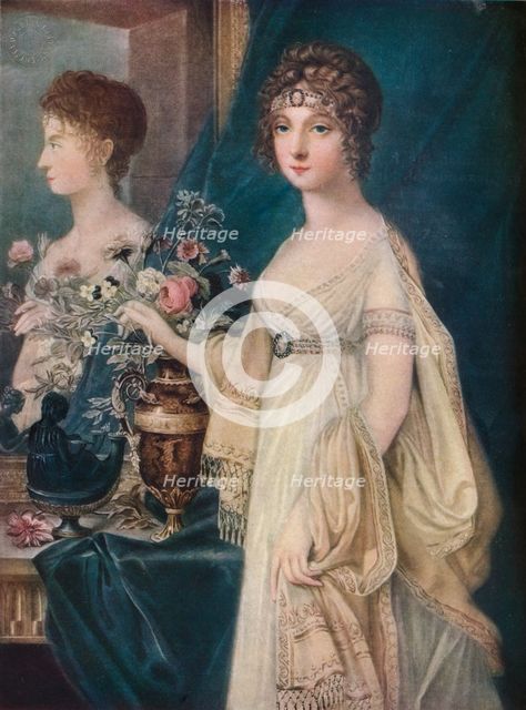 Elizabeth, Consort of Alexander I, 19th century, 1917. Artist: Charles Turner
