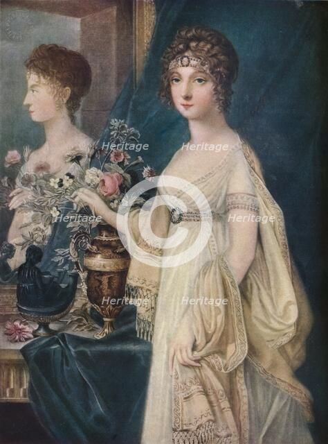 Elizabeth, Consort of Alexander I, 19th century, 1917. Artist: Charles Turner