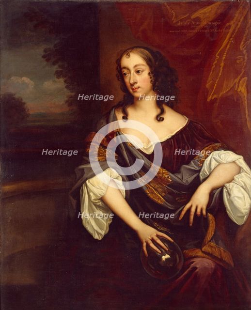 Elizabeth, Countess of Essex, 17th century. Artist: Studio of Sir Peter Lely.