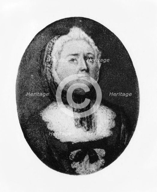 Elizabeth Cromwell, mother of Oliver Cromwell, (1907). Artist: Unknown