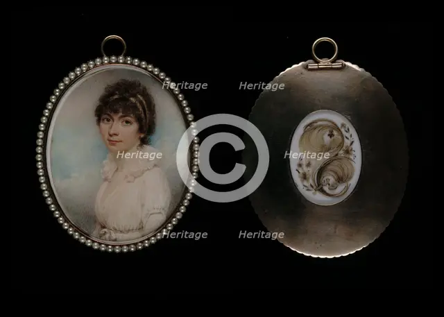 Elizabeth Du Hamel?, ca. 1805. Creator: Henry Jacob Burch.