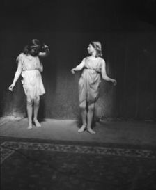 Elizabeth Duncan dancers and children, 1916 or 1920. Creator: Arnold Genthe