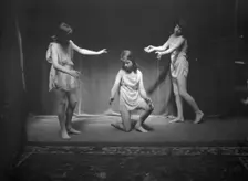 Elizabeth Duncan dancers and children, 1916 Creator: Arnold Genthe