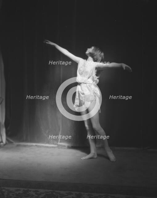 Elizabeth Duncan dancers and children, 1916 Creator: Arnold Genthe.