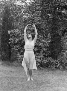 Elizabeth Duncan dancers and children, 1926 Creator: Arnold Genthe