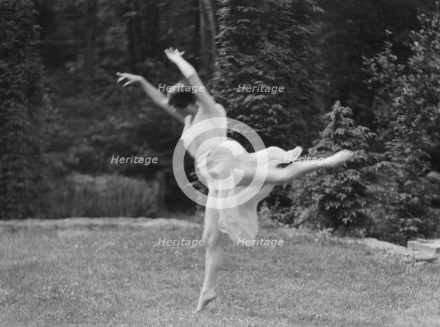 Elizabeth Duncan dancers and children, 1926 Creator: Arnold Genthe.