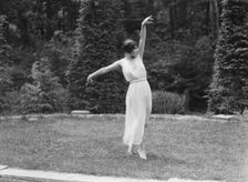 Elizabeth Duncan dancers and children, 1926 Creator: Arnold Genthe