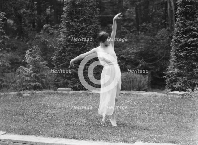 Elizabeth Duncan dancers and children, 1926 Creator: Arnold Genthe.