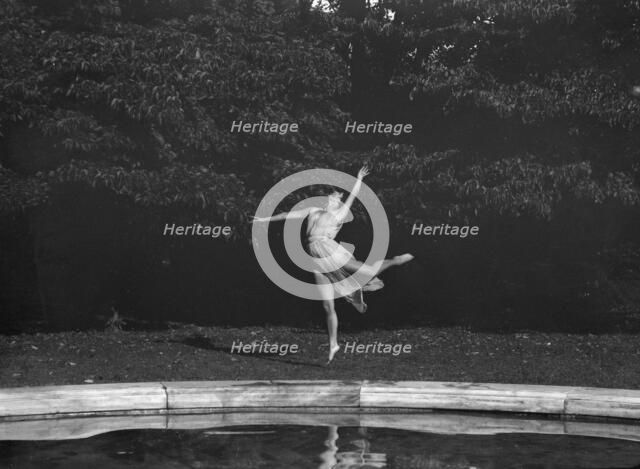 Elizabeth Duncan dancers and children, 1927 Creator: Arnold Genthe.