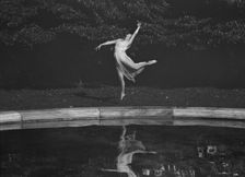 Elizabeth Duncan dancers and children, 1927 Creator: Arnold Genthe