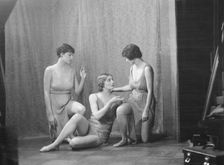 Elizabeth Duncan dancers and children, 1928 Creator: Arnold Genthe