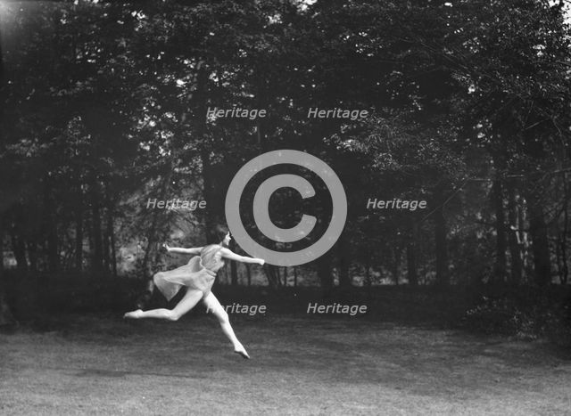 Elizabeth Duncan dancers and children, 1929 Creator: Arnold Genthe.