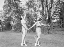 Elizabeth Duncan dancers and children, 1929 Creator: Arnold Genthe