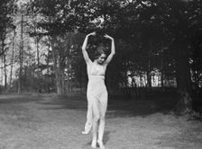 Elizabeth Duncan dancers and children, 1929 Creator: Arnold Genthe