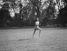 Elizabeth Duncan dancers and children, 1920 Creator: Arnold Genthe