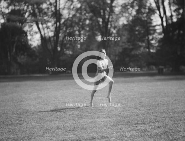 Elizabeth Duncan dancers and children, 1920 Creator: Arnold Genthe.