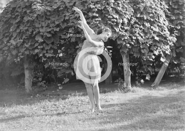 Elizabeth Duncan dancers and children, 1936 Creator: Arnold Genthe.