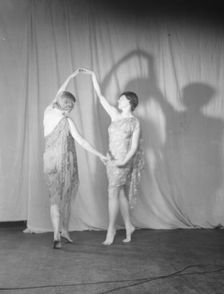 Elizabeth Duncan dancers and children, 1932 Creator: Arnold Genthe