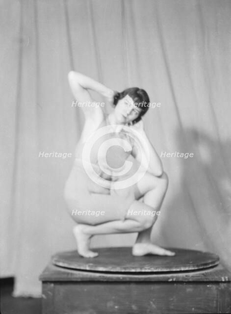 Elizabeth Duncan dancers and children, 1932 Creator: Arnold Genthe.