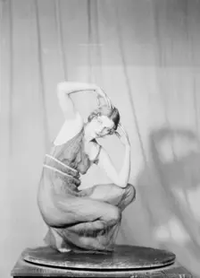 Elizabeth Duncan dancers and children, 1932 Creator: Arnold Genthe