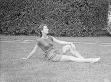 Elizabeth Duncan dancers and children, 1941 Creator: Arnold Genthe