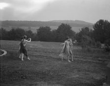 Elizabeth Duncan dancers and children, between 1916 and 1941. Creator: Arnold Genthe