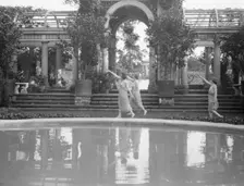 Elizabeth Duncan dancers and children, between 1916 and 1941. Creator: Arnold Genthe
