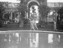 Elizabeth Duncan dancers and children, between 1916 and 1941. Creator: Arnold Genthe