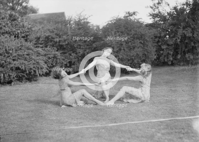 Elizabeth Duncan dancers and children, between 1916 and 1941. Creator: Arnold Genthe.