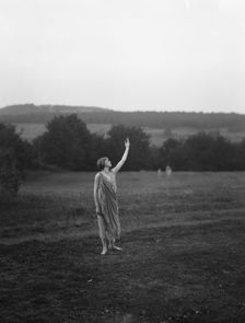 Elizabeth Duncan dancers and children, between 1916 and 1941. Creator: Arnold Genthe