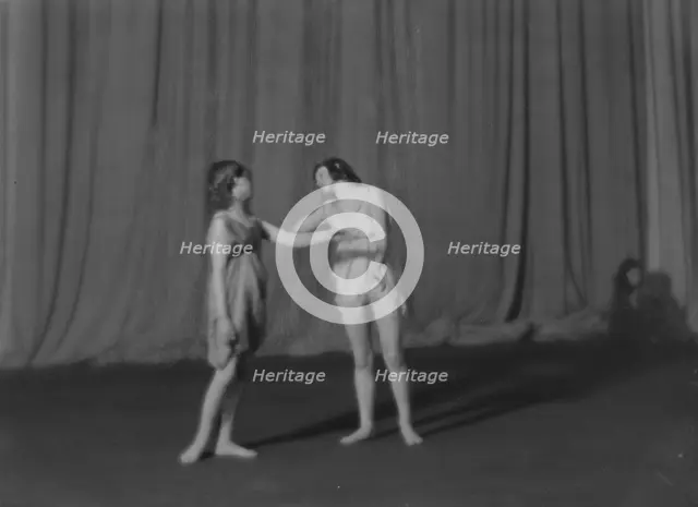 Elizabeth Duncan dancers and children, between 1916 and 1941. Creator: Arnold Genthe.