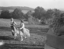 Elizabeth Duncan dancers and children, between 1916 and 1941. Creator: Arnold Genthe