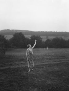Elizabeth Duncan dancers and children, between 1916 and 1941. Creator: Arnold Genthe