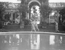 Elizabeth Duncan dancers and children, between 1916 and 1941. Creator: Arnold Genthe