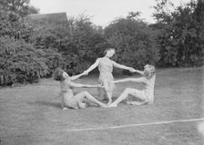 Elizabeth Duncan dancers and children, between 1916 and 1941. Creator: Arnold Genthe