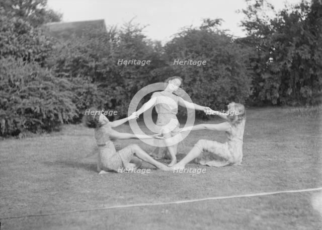 Elizabeth Duncan dancers and children, between 1916 and 1941. Creator: Arnold Genthe.