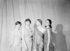 Elizabeth Duncan dancers and children, portrait photograph, 1932 Creator: Arnold Genthe