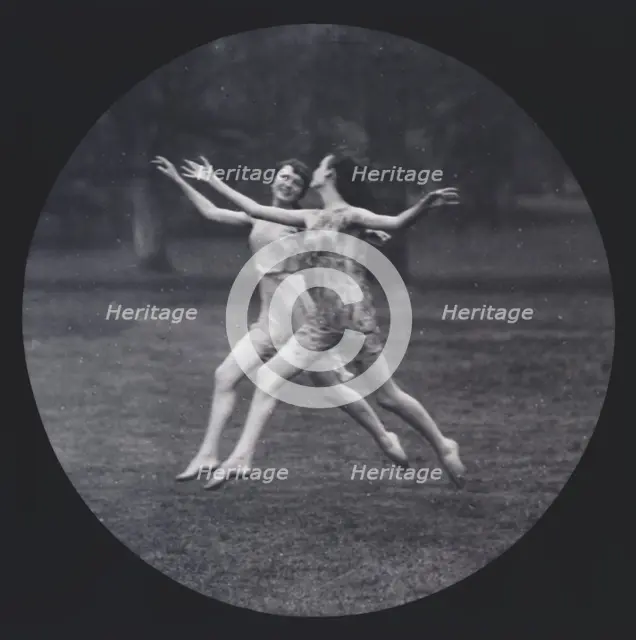 Elizabeth Duncan dancers, between 1916 and 1941. Creator: Arnold Genthe.