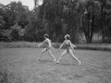 Elizabeth Duncan dancers, between 1916 and 1941. Creator: Arnold Genthe