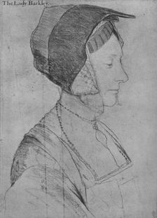 Elizabeth Dauncey 1526-1527 (1945). Artist: Hans Holbein the Younger