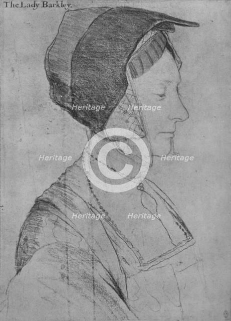 'Elizabeth Dauncey', 1526-1527 (1945). Artist: Hans Holbein the Younger.