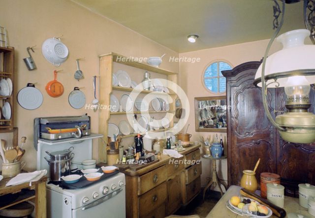 Elizabeth David's kitchen, 1965.  Creator: Tony Evans.